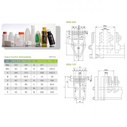 Double Stations Blow Molding Machine  PBSS-605D