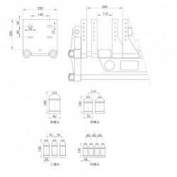 Automatic Extrusion Blow Molding Machine EB10H45S