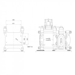 Wide-mouth PET Bottle Stretch Blow Molding Machine SBS480-2W