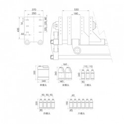 Automatic Extrusion Blow Molding Machine EB50H75S